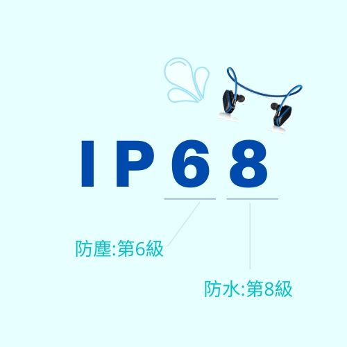 運動藍牙耳機推薦｜KINYO MP3防水運動型藍牙耳機 (BTE-3970)