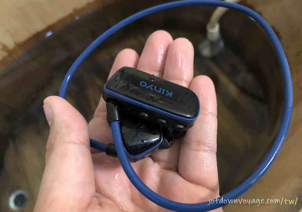 防水功能 使用評價｜KINYO MP3防水運動型藍牙耳機 (BTE-3970)