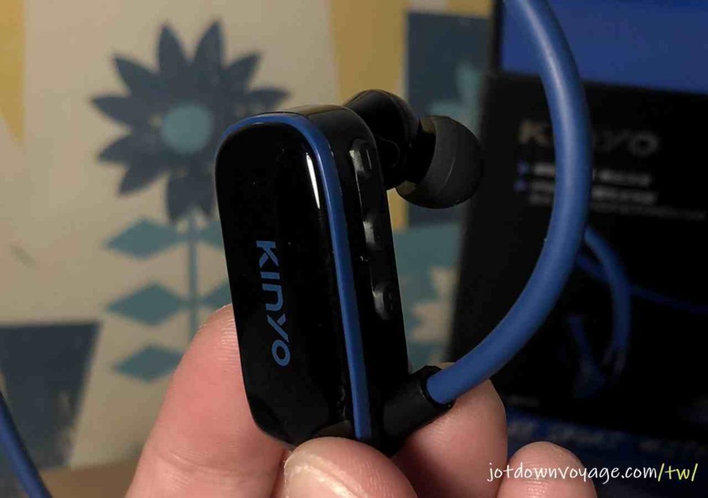 耳機產品開箱 ｜KINYO MP3防水運動型藍牙耳機 (BTE-3970)