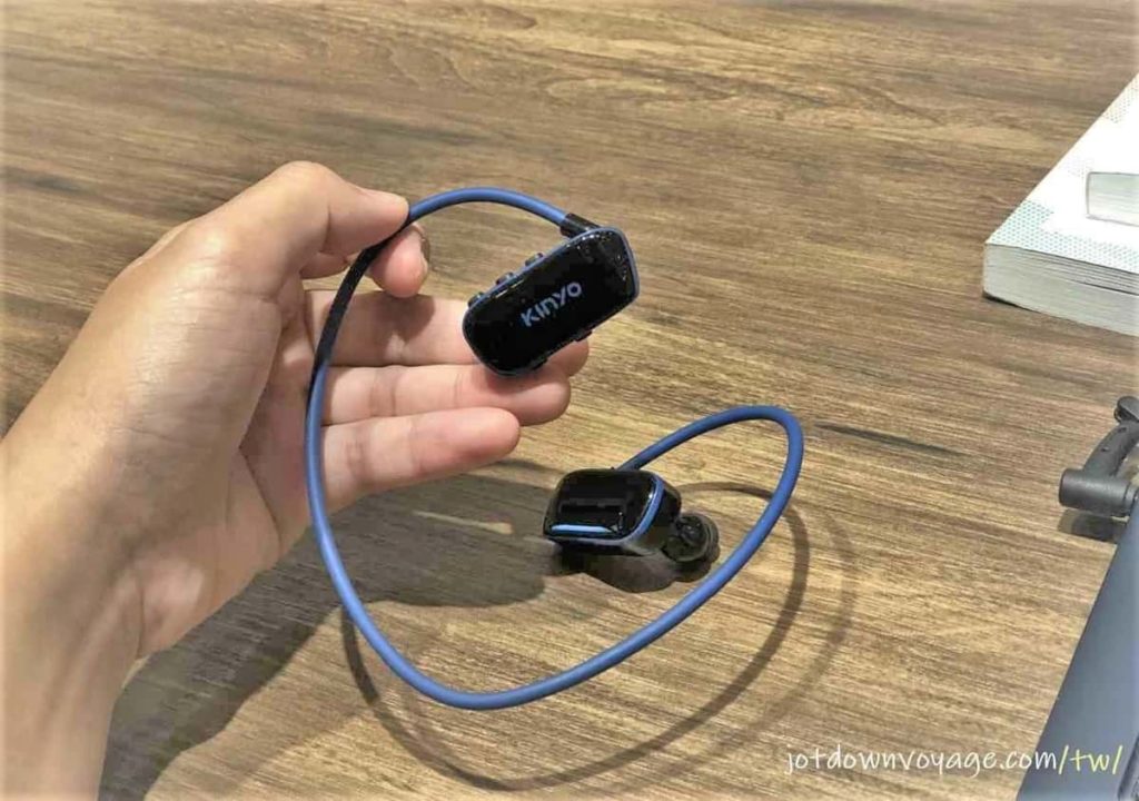 實測介紹 ｜KINYO MP3防水運動型藍牙耳機 (BTE-3970)