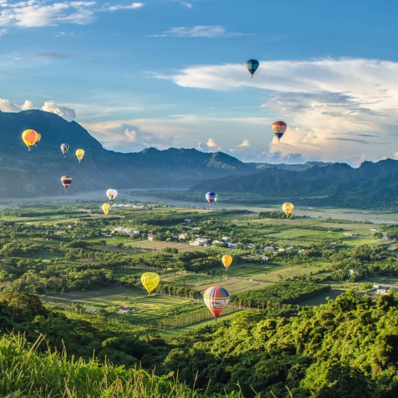台東熱氣球自由飛搭乘體驗