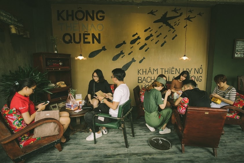 越南老城區36古街美食推薦－Cong Caphe 咖啡館．河內自由行食記（韓國海外分店）報導