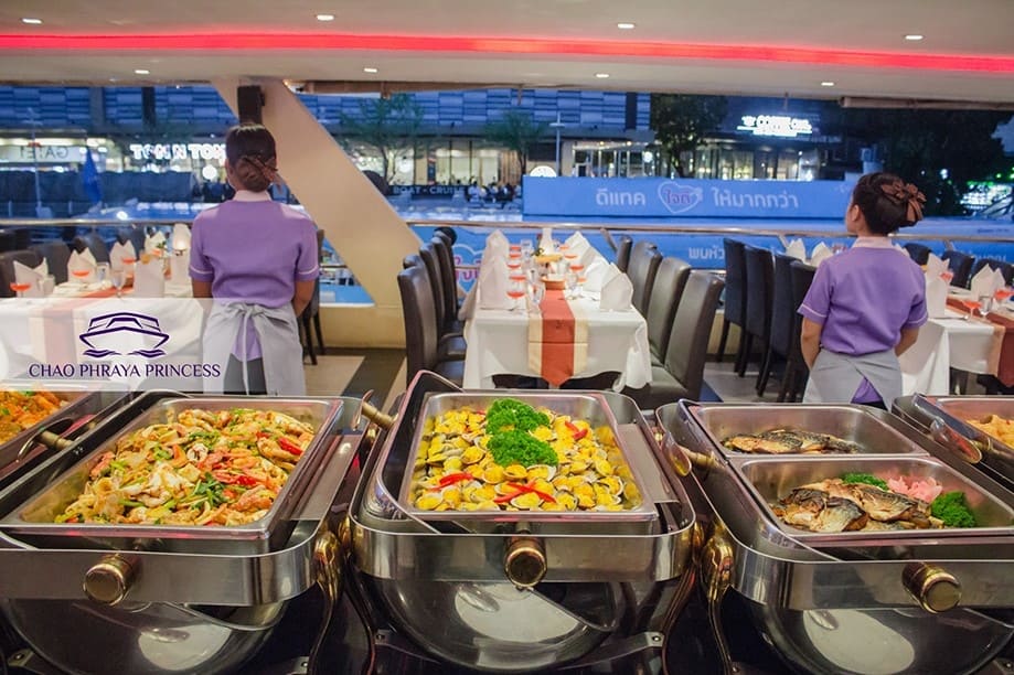 曼谷自由行－昭披耶河遊船自助晚餐推薦：昭披耶河公主號 Chao Phraya Princess Cruise Dinner Buffet  Guide