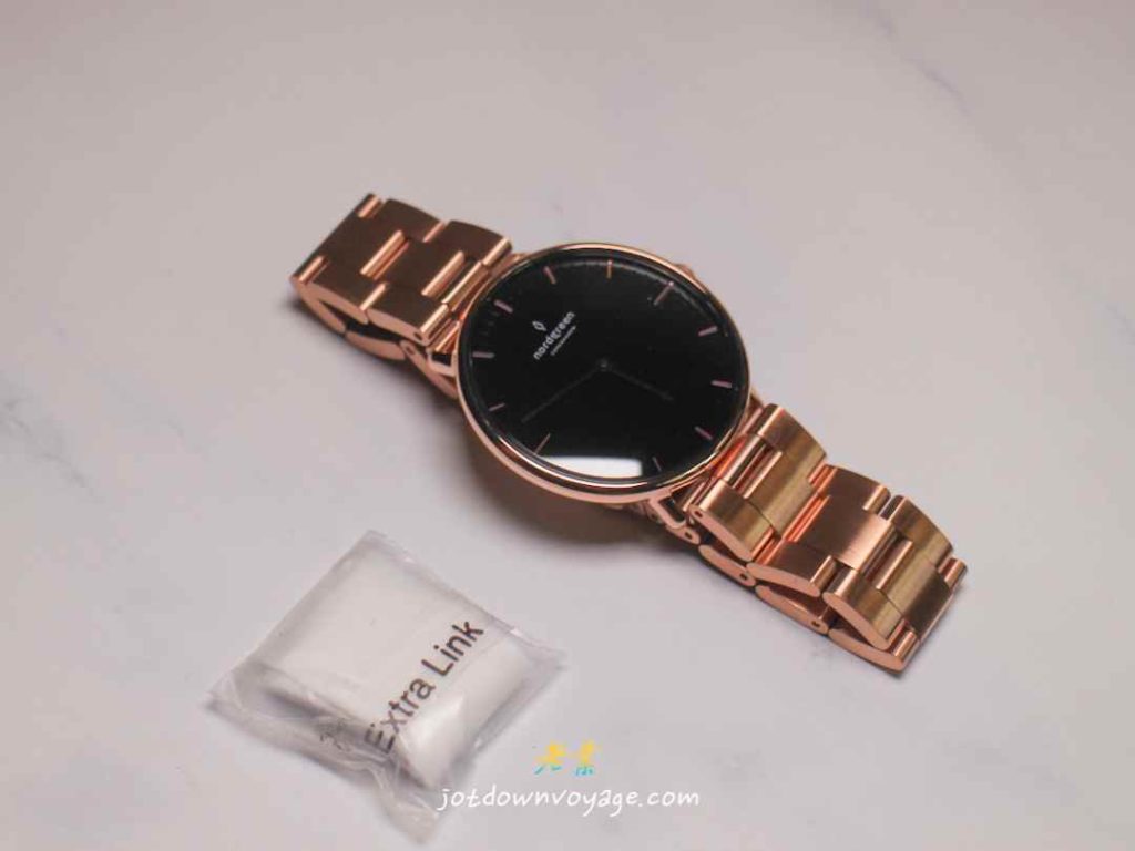 Nordgreen評價｜NATIVE本真系列：三珠精鋼錶帶 EXTRA LINK 錶帶加長零件