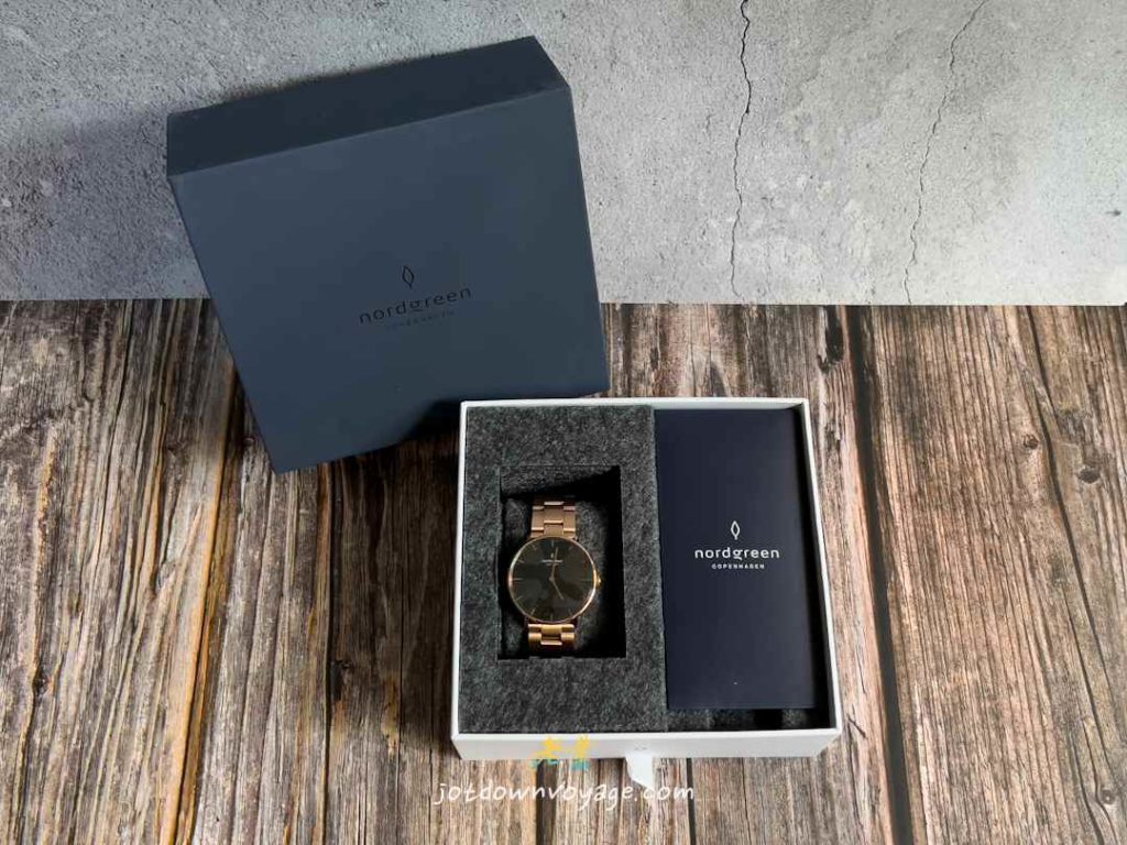 Nordgreen北歐手錶品牌 NATIVE本真系列開箱 黑錶盤、36mm玫瑰金、三珠精鋼錶帶