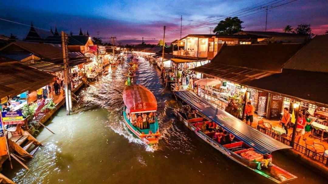 安帕瓦水上市場｜曼谷必去景點 